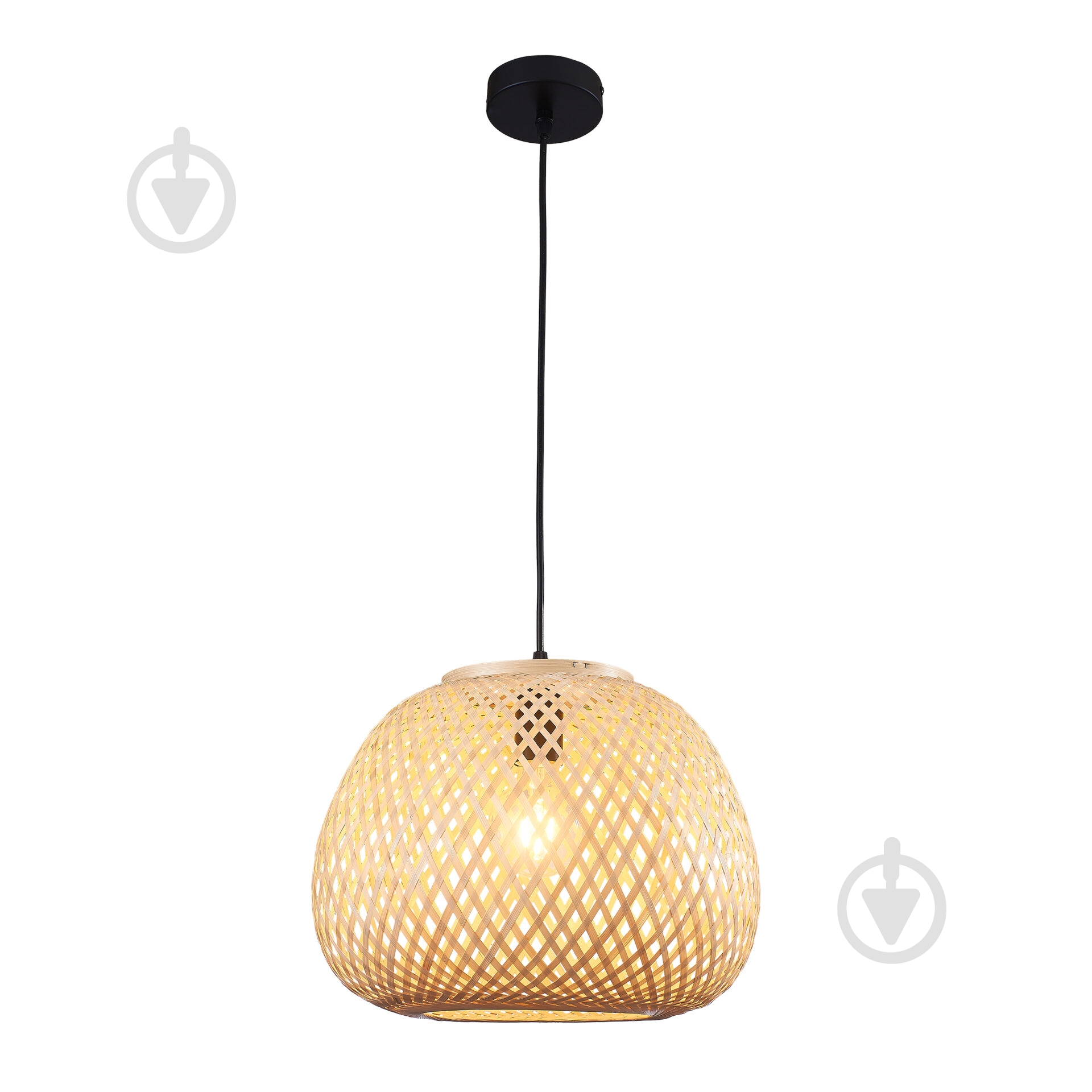 Светильник подвесной Goldlux Zanzibar 2x20 Вт /E27 бежевый 329196 - фото 3