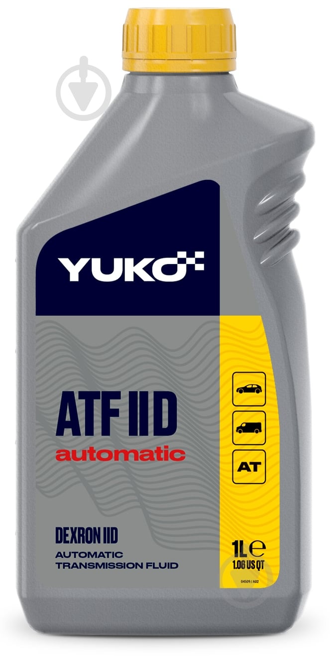Масло трансмиссионное YUKO (VUKO) ATF II D ATF 1 л - фото 1