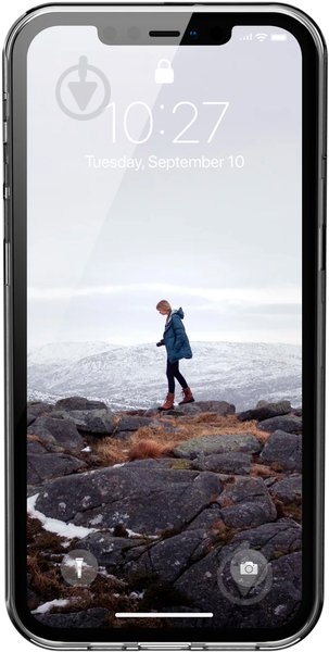 Чехол UAG Lucent Ice 11236N314343 для Apple iPhone 12 Pro Max - фото 4 Чехол UAG Lucent Ice 11236N314343 для Apple iPhone 12 Pro Max - фото 4