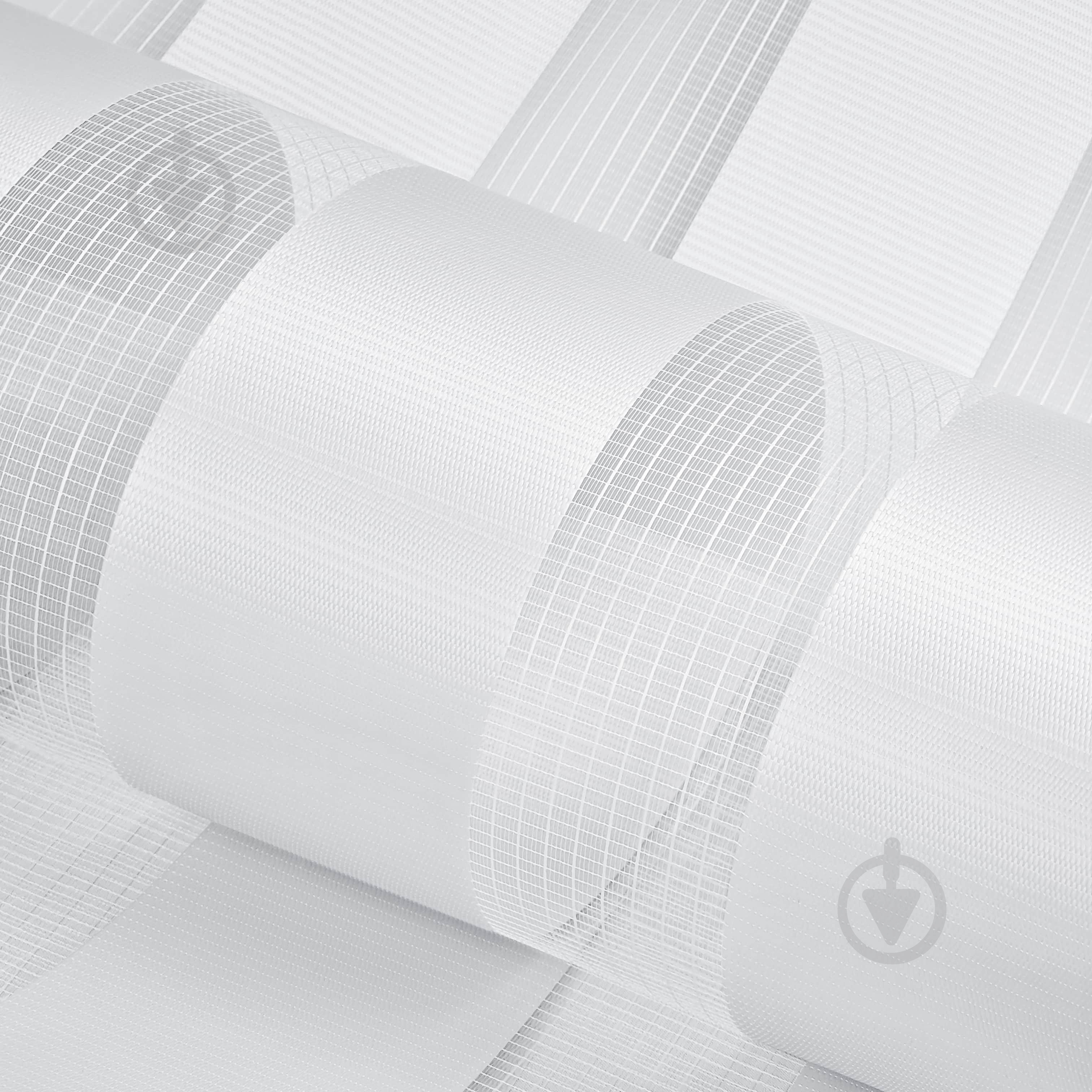 Ролета мини день-ночь Rollotex с фиксацией под наклон BH 213 снежно-белая 60x130 см - фото 1 Ролета мини день-ночь Rollotex с фиксацией под наклон BH 213 снежно-белая 60x130 см - фото 1