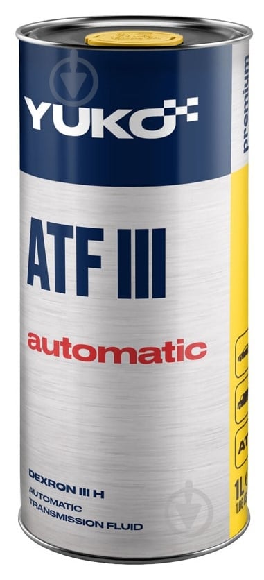 Масло трансмиссионное YUKO (VUKO) ATF III ATF 1 л - фото 1