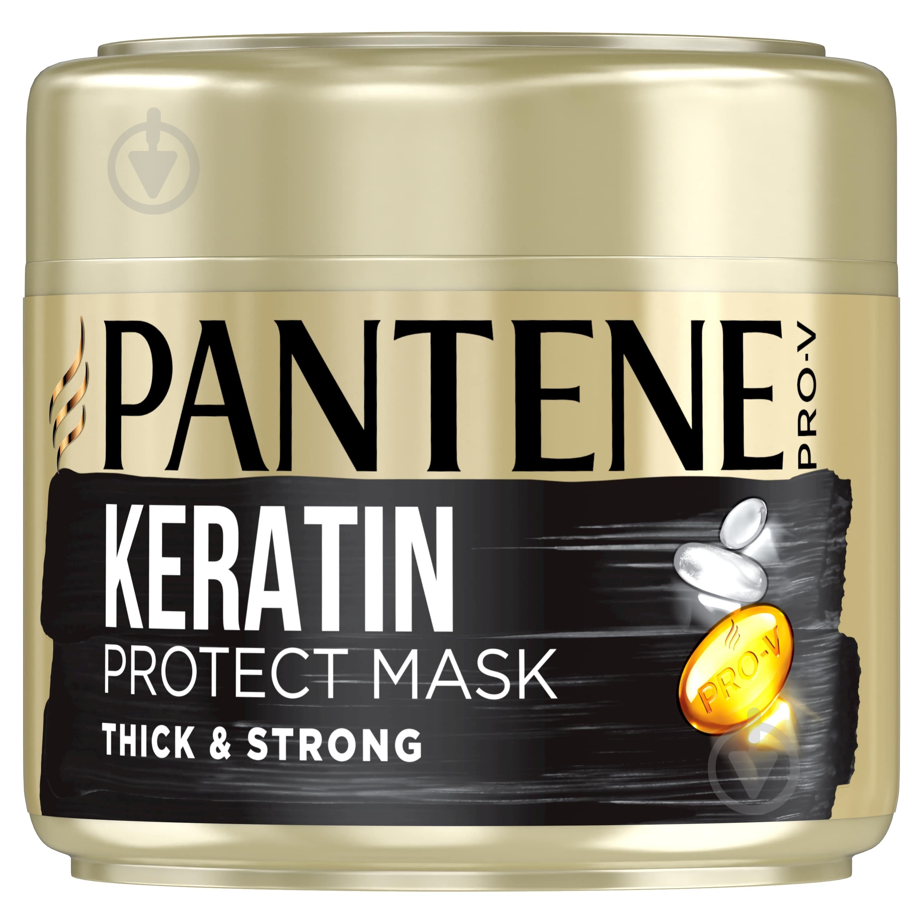Маска для волос Pantene Густые и крепкие 300 мл - фото 1