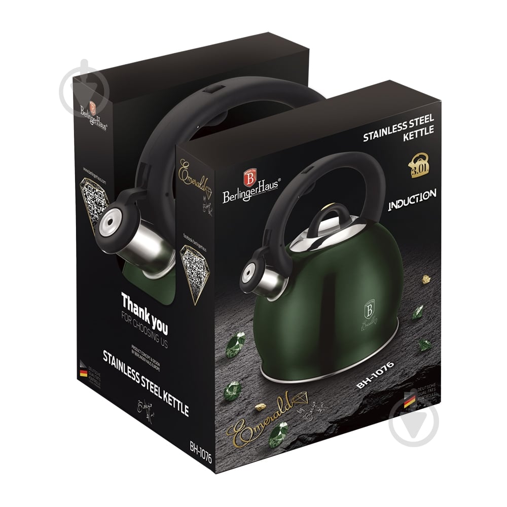 Чайник Berlinger 3 л BH 1076N - фото 2