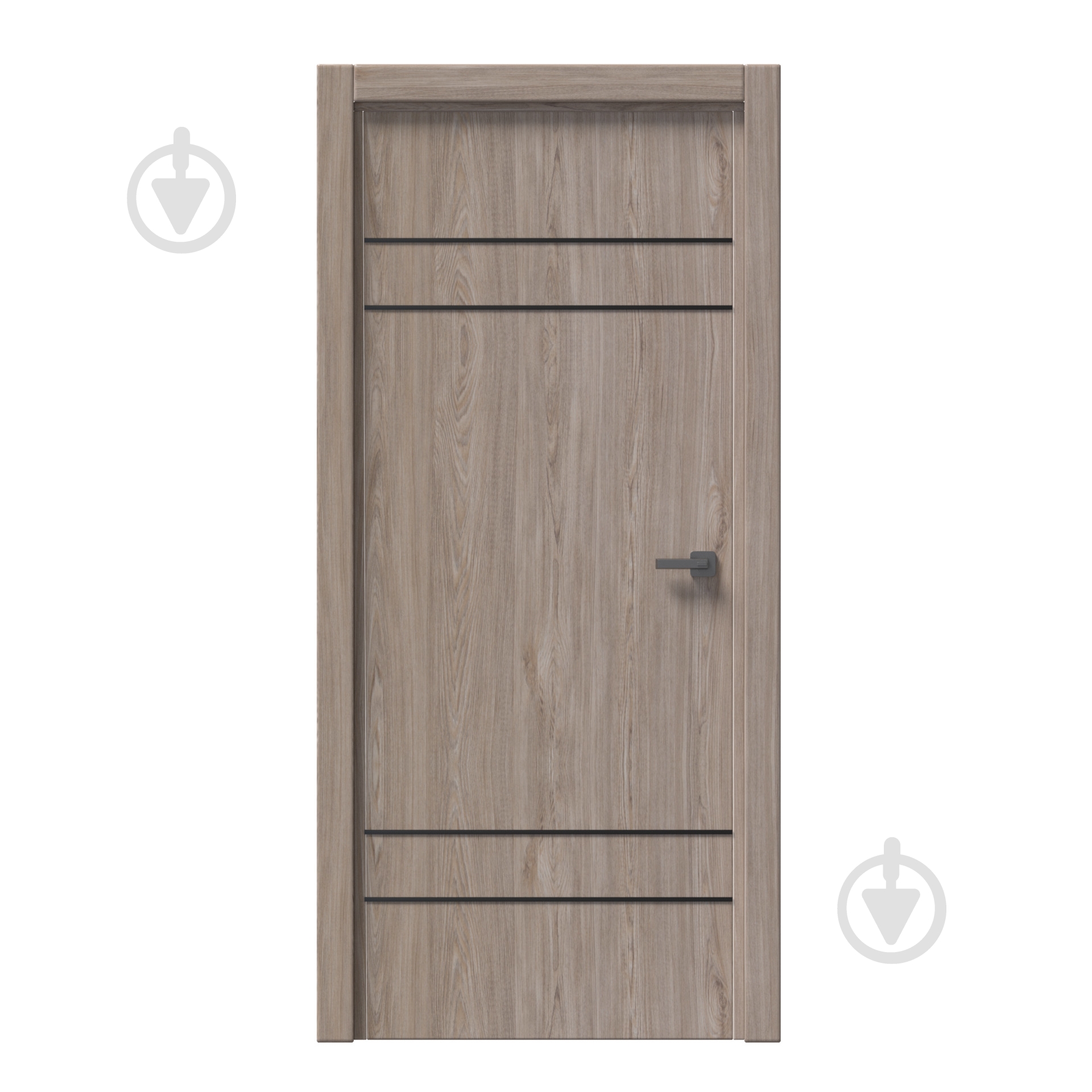 Дверное полотно IN WOOD ET-03 ПГ с черным молдингом и кромкой 900 мм ель карпатская - фото 1 Дверное полотно IN WOOD ET-03 ПГ с черным молдингом и кромкой 900 мм ель карпатская - фото 1