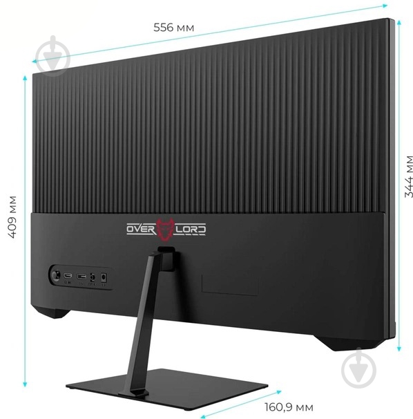 Монітор QUBE Overlord G25F180 24,5" (G25F180) - фото 6