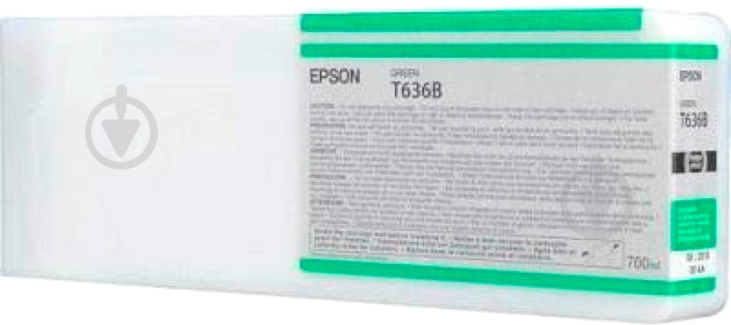 Картридж Epson StPro 7900 white (C13T596C00) зеленый - фото 1