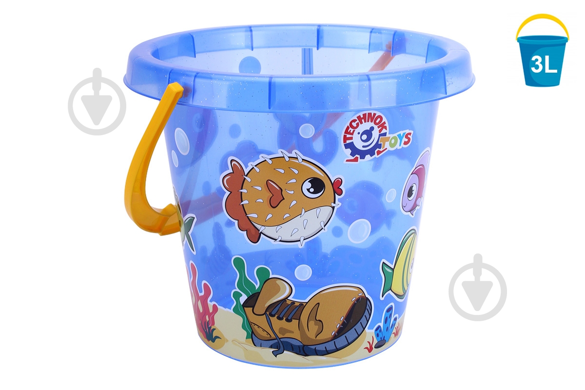 Игрушка ТехноК Яркое ведерко 8164 - фото 2