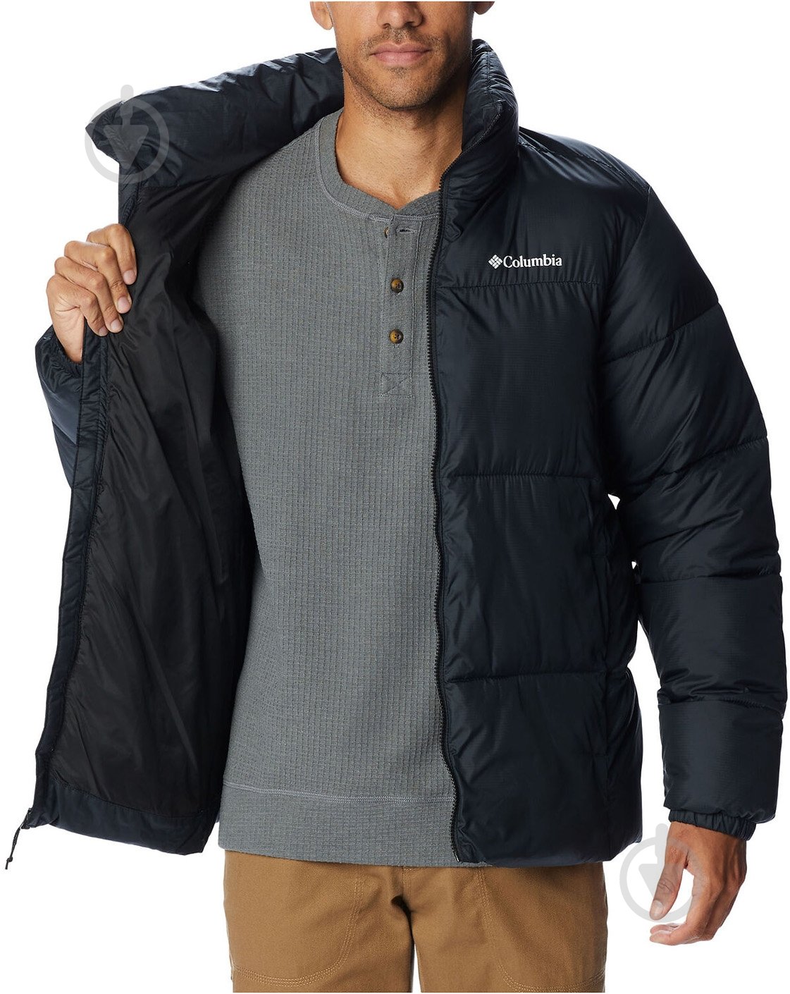 Куртка чоловіча Columbia Puffect II Puffer 2025821-010 р.XL чорний - фото 5 Куртка чоловіча Columbia Puffect II Puffer 2025821-010 р.XL чорний - фото 5