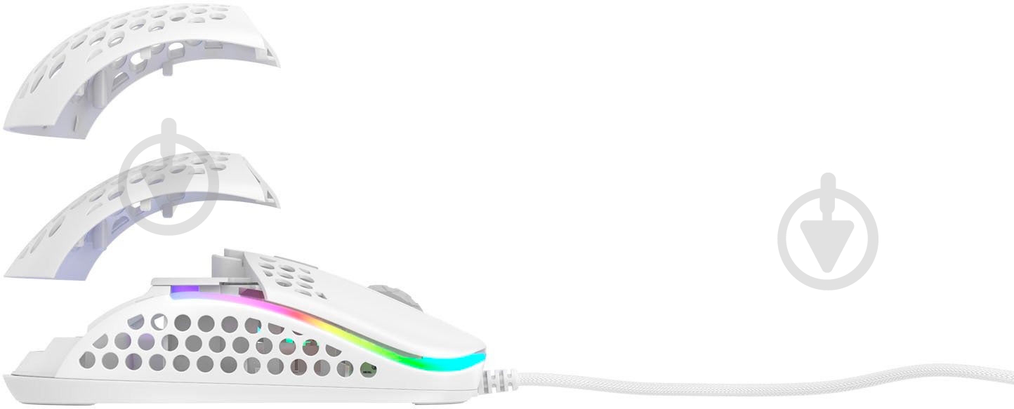 Мишка Xtrfy XG-M42-RGB-WHITE - фото 5