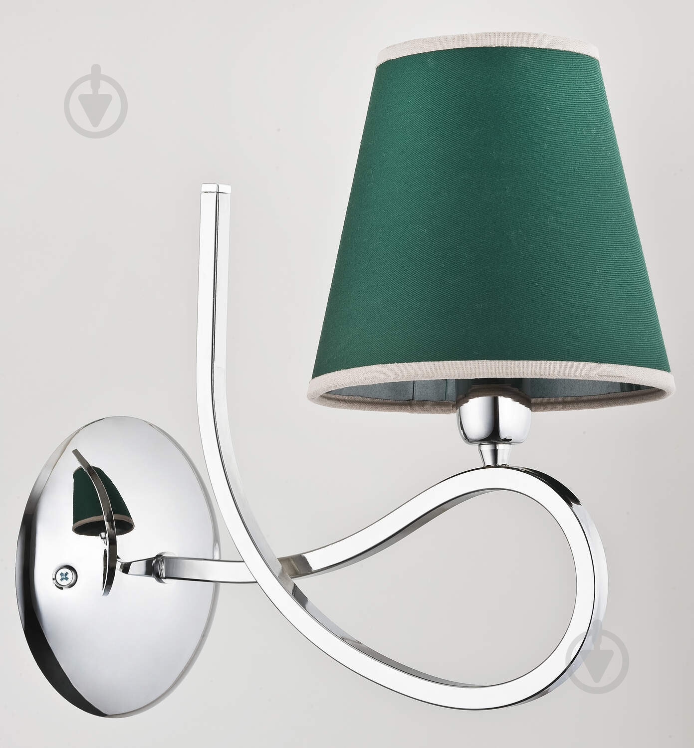 Бра ALFA WILLMA 1x40 Вт E14 зеленый 23350 - фото 1