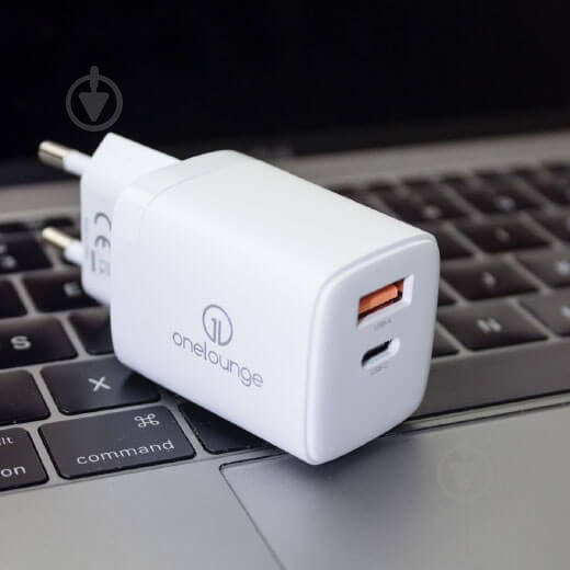 Зарядное устройство OneLounge 1Power PD 20W USB-C + USB-A для iPhone - фото 8 Зарядное устройство OneLounge 1Power PD 20W USB-C + USB-A для iPhone - фото 8