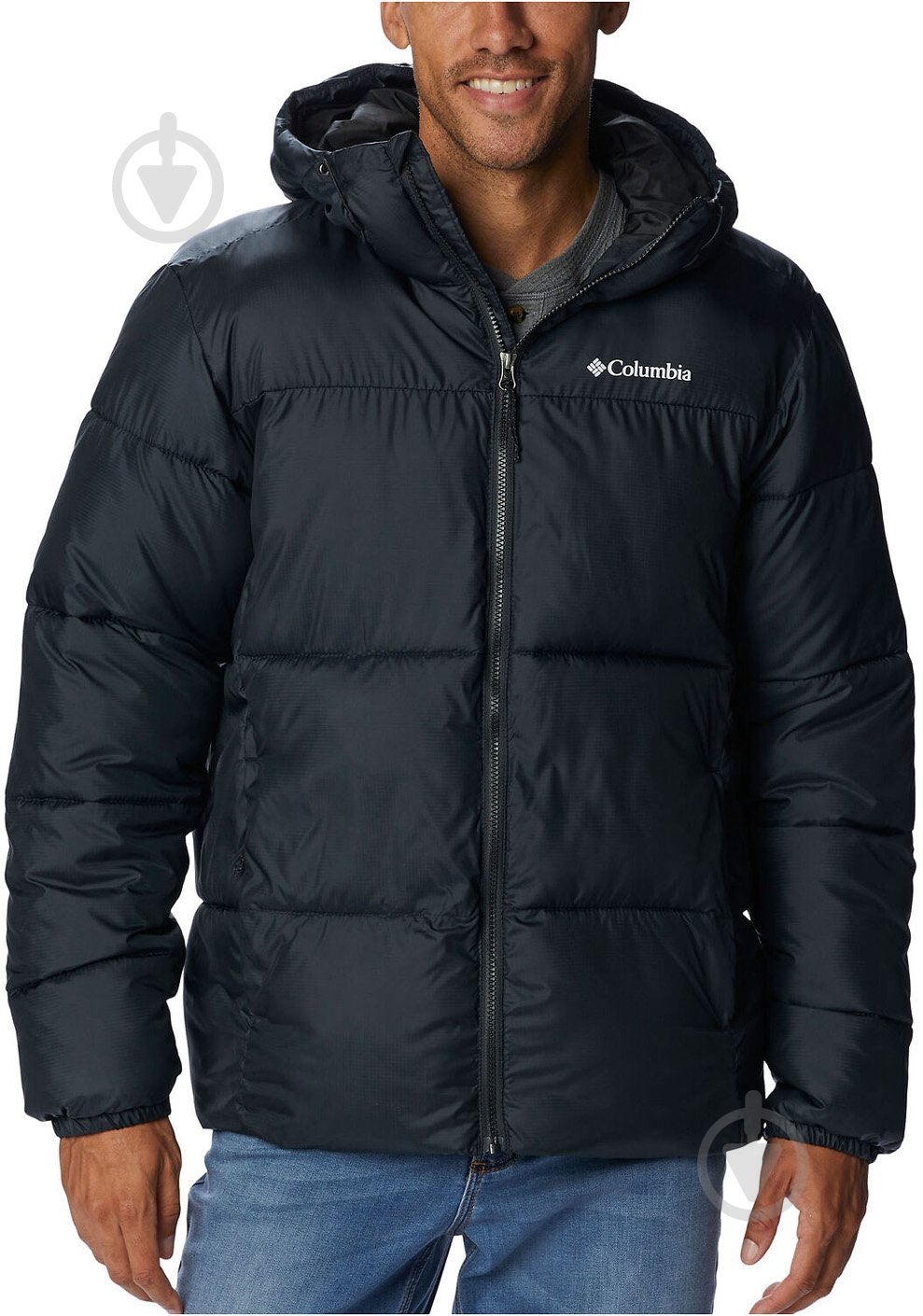 Куртка чоловіча Columbia Puffect 2008413-010 р.2XL чорний - фото 1 Куртка чоловіча Columbia Puffect 2008413-010 р.2XL чорний - фото 1