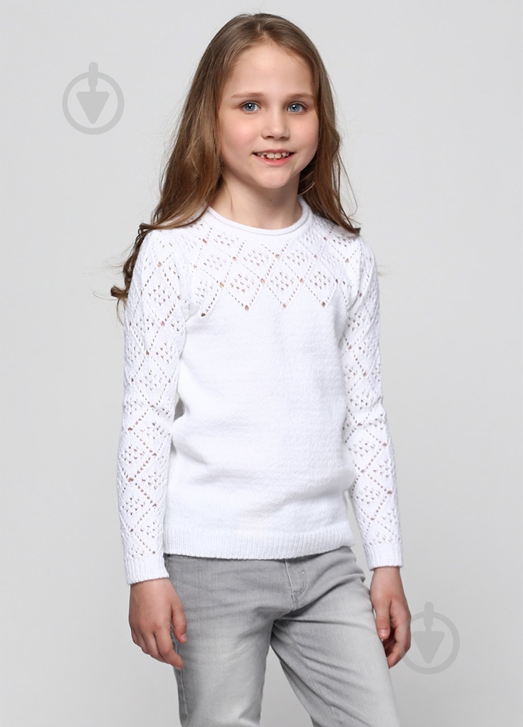 Свитер для девочки Top Hat р.152 белый 170221 - фото 2