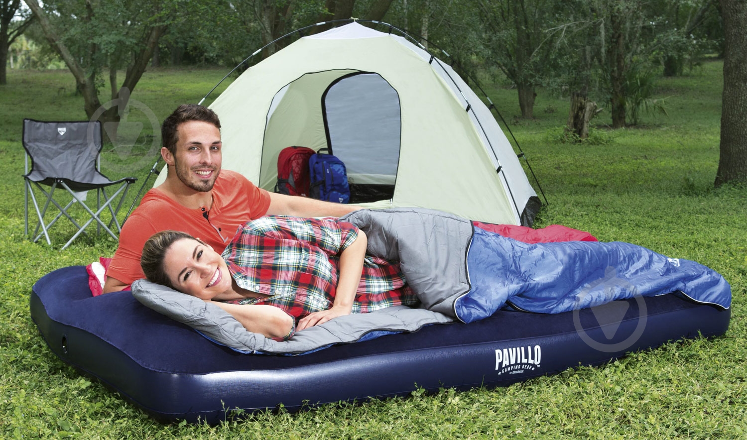 Матрас Bestway 191х137 см 67225 синий - фото 7 Матрас Bestway 191х137 см 67225 синий - фото 7