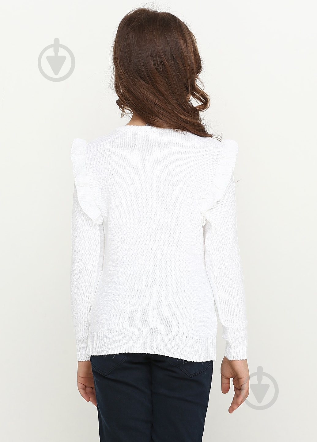 Свитер для девочки Top Hat р.134 белый 18805 - фото 3 Свитер для девочки Top Hat р.134 белый 18805 - фото 3