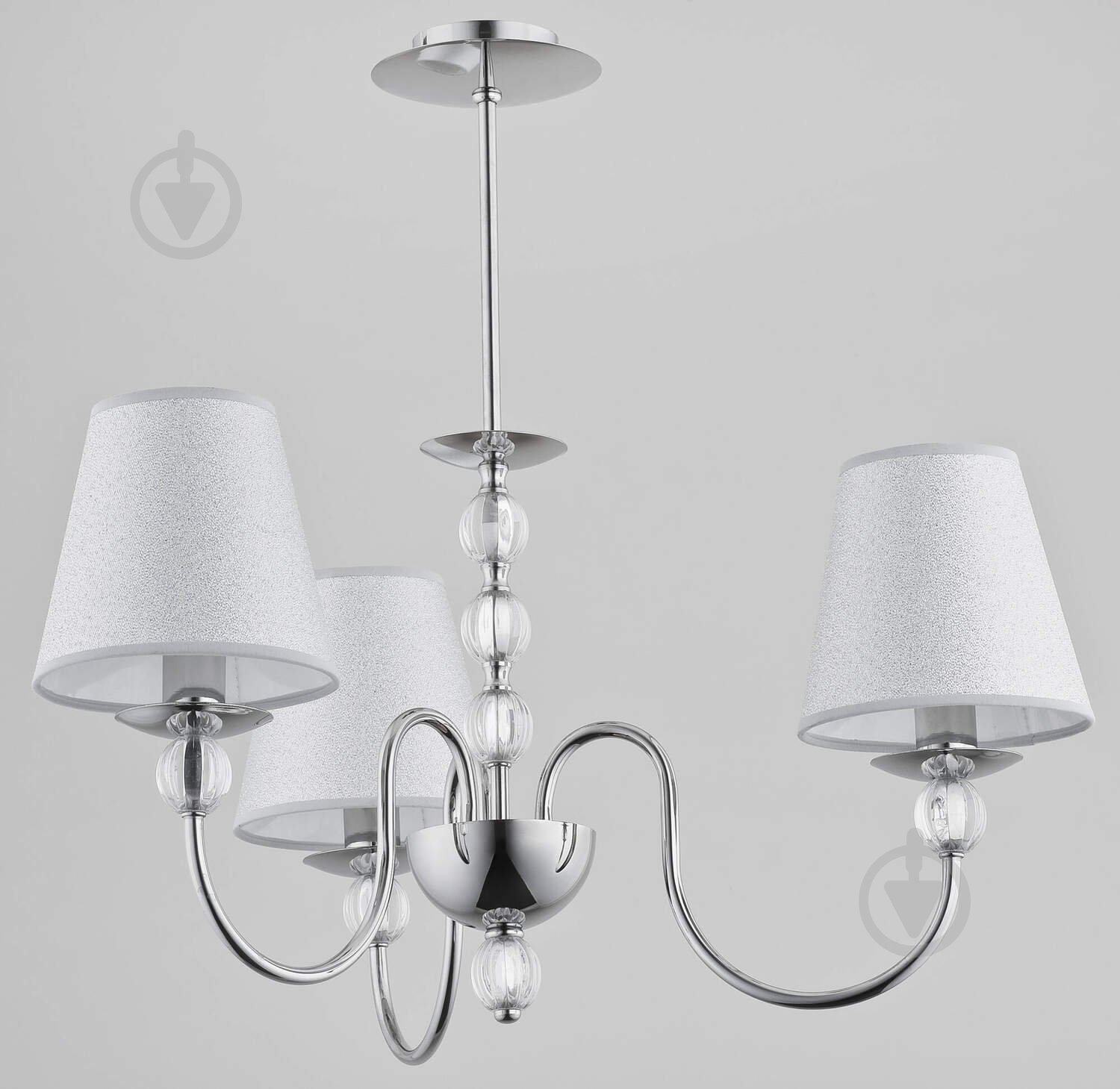 Люстра подвесная ALFA Emmanuelle 3xE14 серебряный 16713 - фото 1 Люстра подвесная ALFA Emmanuelle 3xE14 серебряный 16713 - фото 1