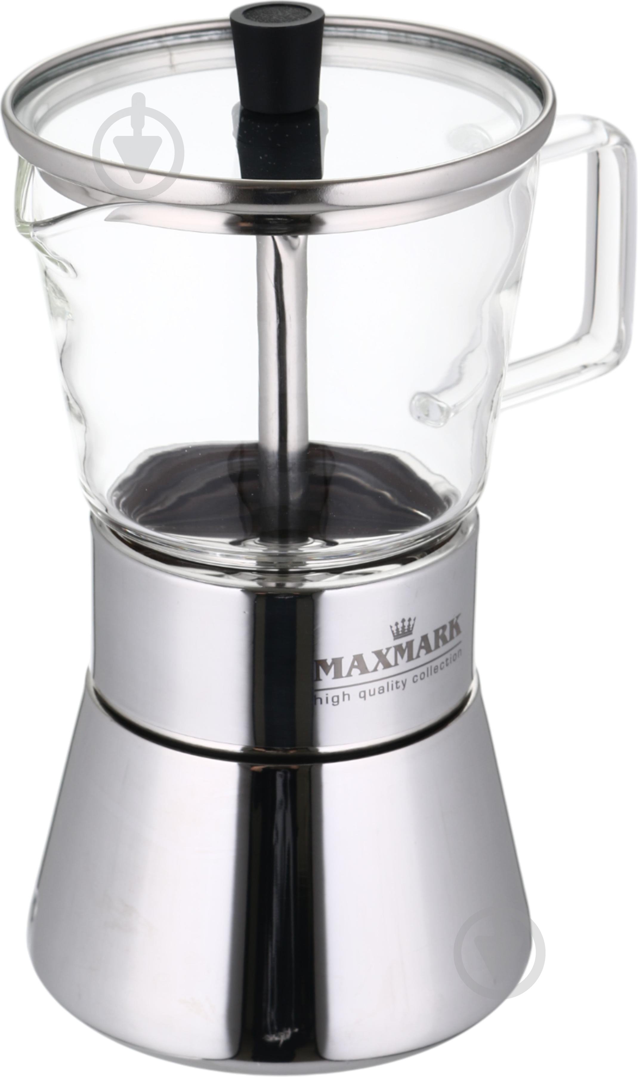 Кавоварка гейзерна Maxmark 240 мл MK-65-240 - фото 2