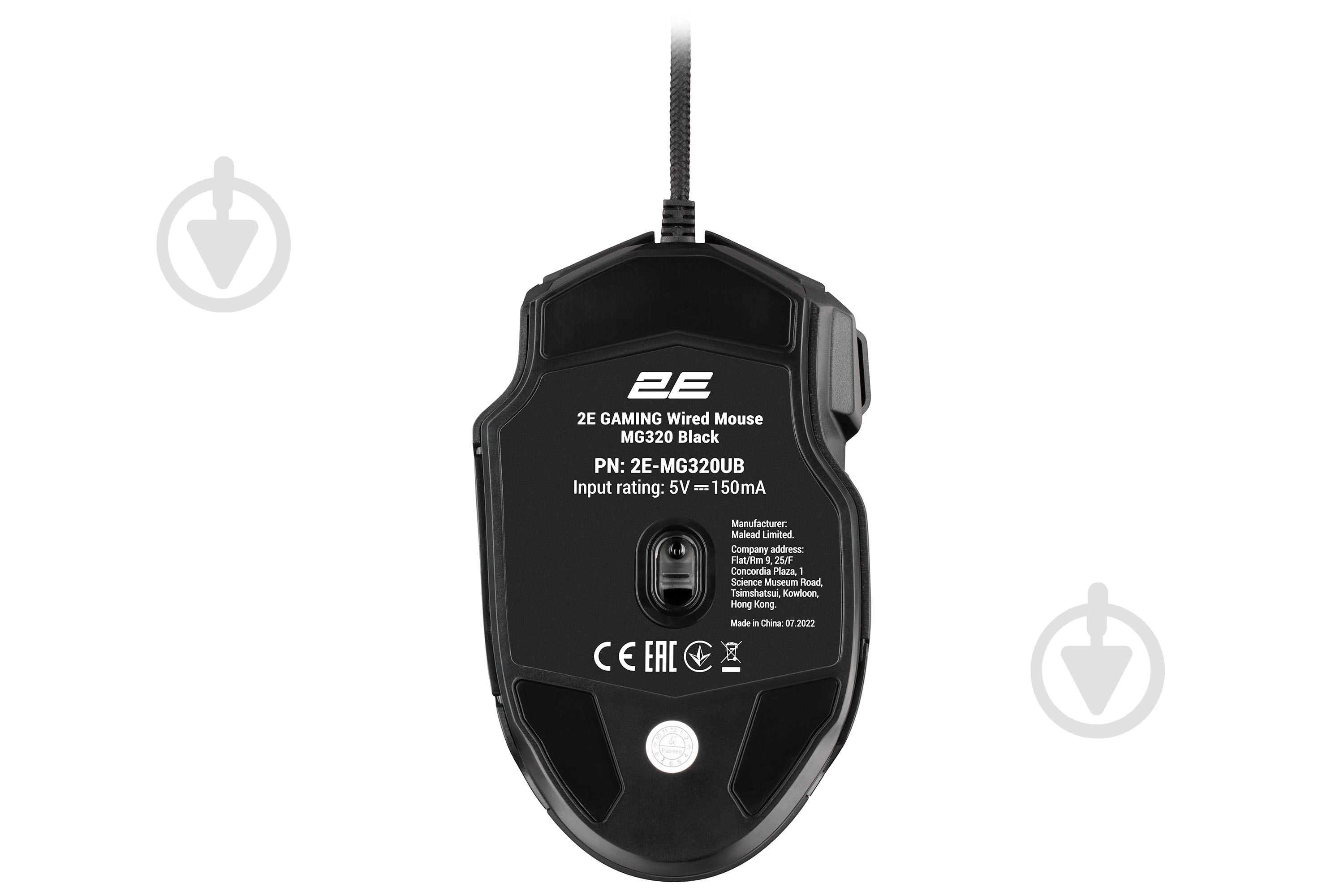 Мышь 2E Gaming MG320 RGB USB black (2E-MG320UB) - фото 2