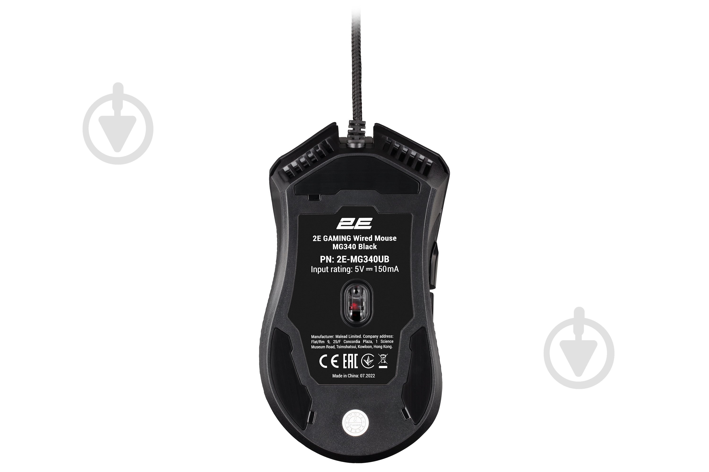 Мышь 2E Gaming MG340 RGB USB black (2E-MG340UB) - фото 2