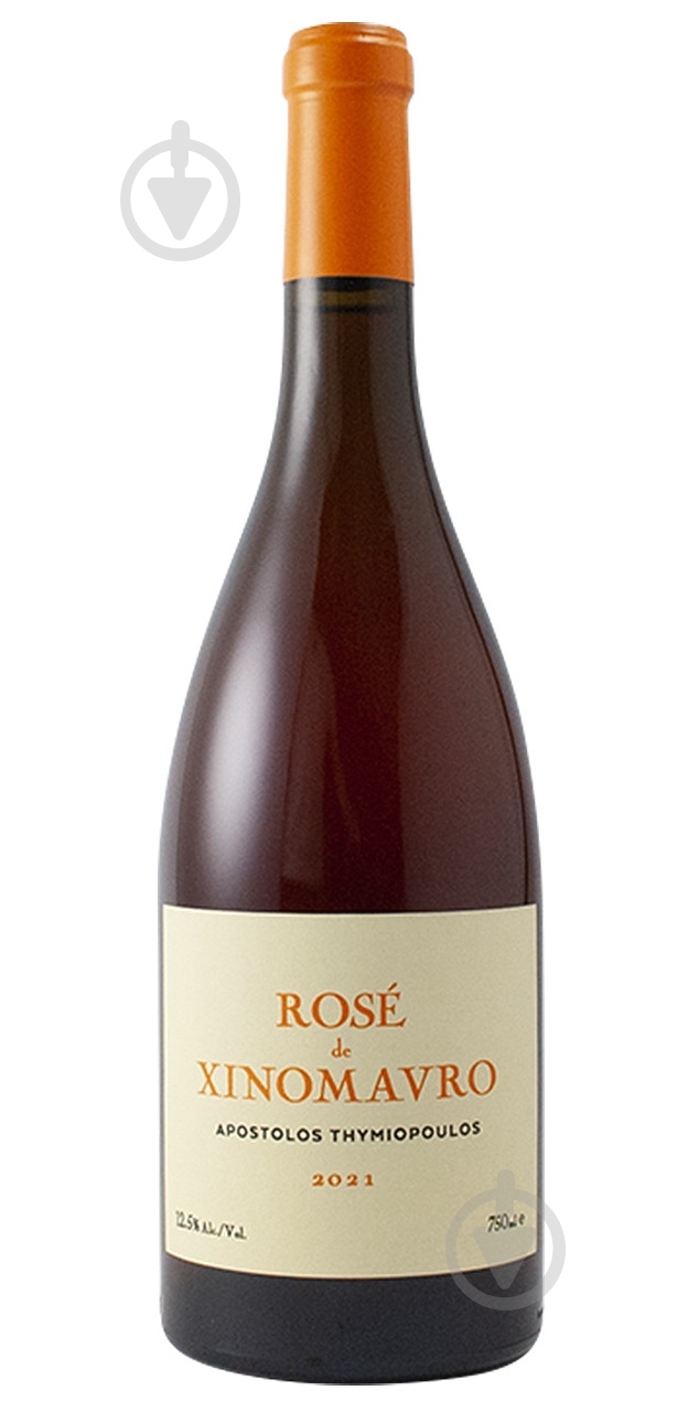 Вино Thymiopoulos виноградне натуральне сухе рожеве Розе де Ксіномавро 0,75 л - фото 1