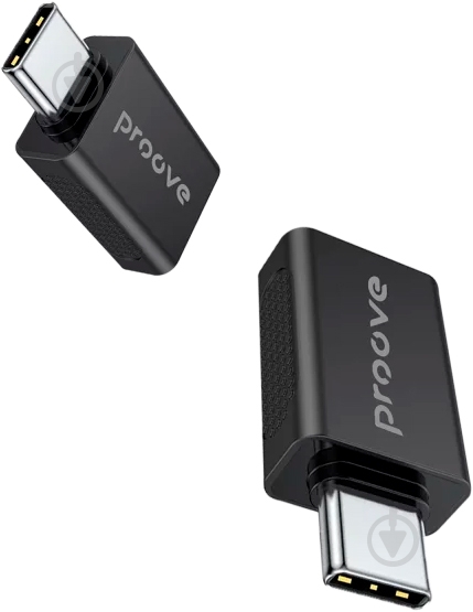 Переходник Proove OTG Extension Type-C to USB черный (HBEX00012001) - фото 1