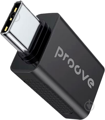 Переходник Proove OTG Extension Type-C to USB черный (HBEX00012001) - фото 2