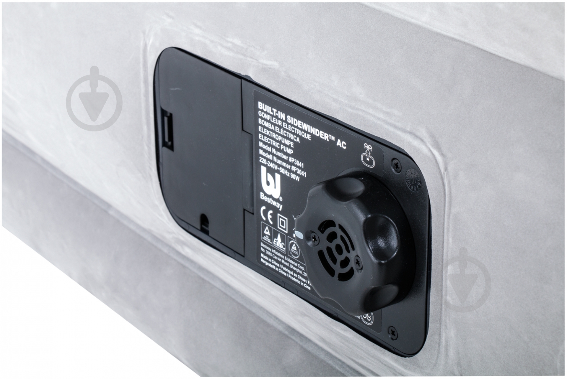 Матрас Bestway 203х152 см 67547 серый - фото 2