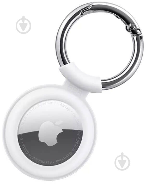 Чохол-брелок ESR Cloud Silicone Keychain Case для AirTag white - фото 4 Чохол-брелок ESR Cloud Silicone Keychain Case для AirTag white - фото 4
