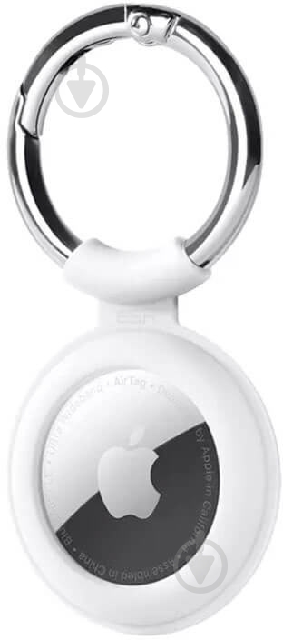 Чохол-брелок ESR Cloud Silicone Keychain Case для AirTag white - фото 2 Чохол-брелок ESR Cloud Silicone Keychain Case для AirTag white - фото 2