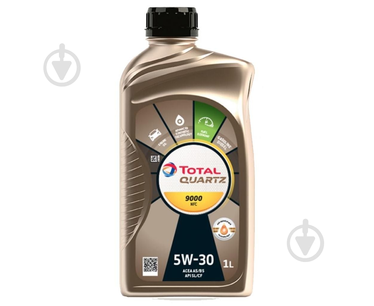 Моторное масло синтетическое Total Quartz 9000 Future NFC 5W-30 1 л (5W30 Q9000 NFC 1L) - фото 1