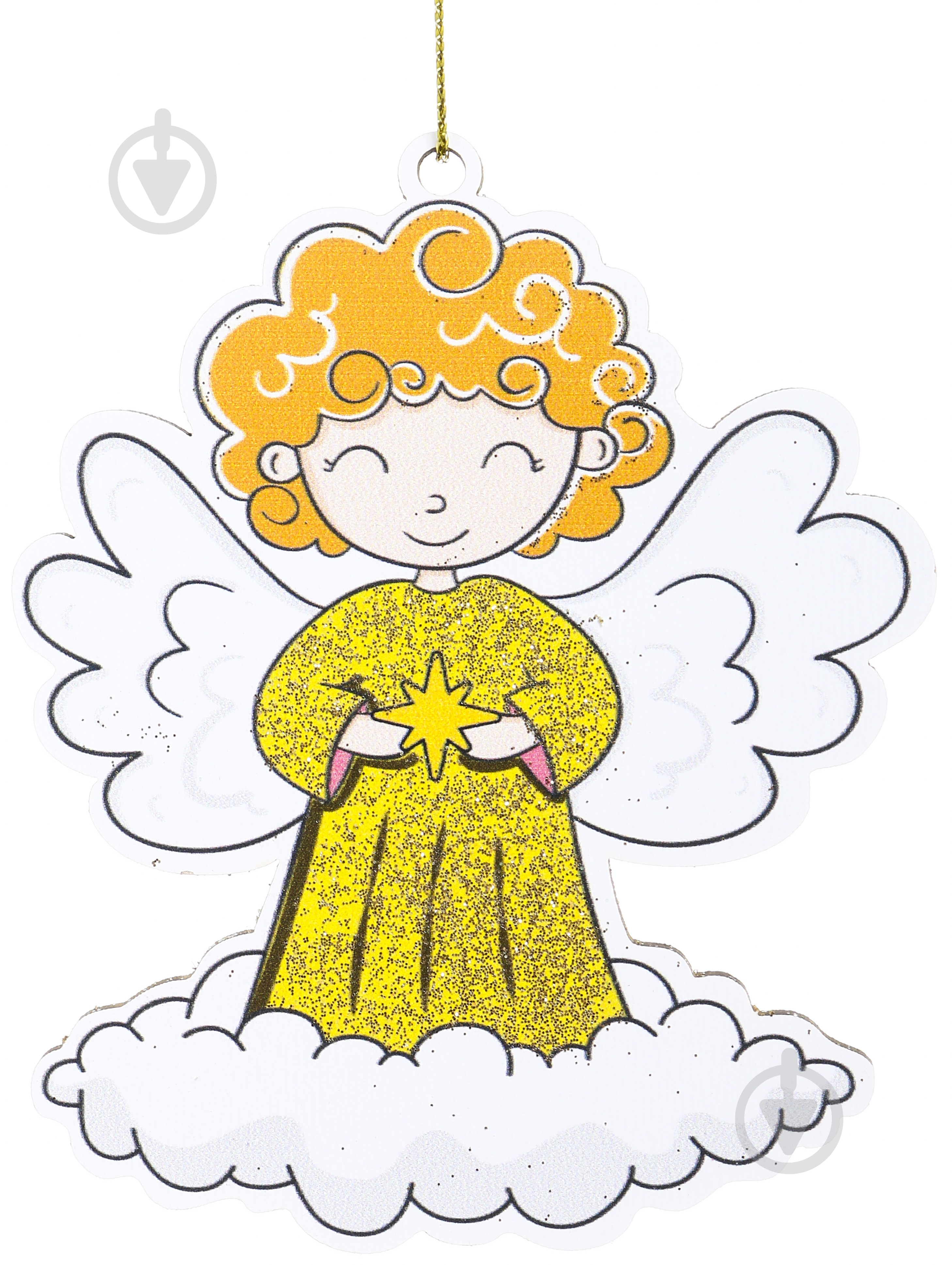 Ангелочек добрых дел МДФ 10 см - фото 4 Ангелочек добрых дел МДФ 10 см - фото 4