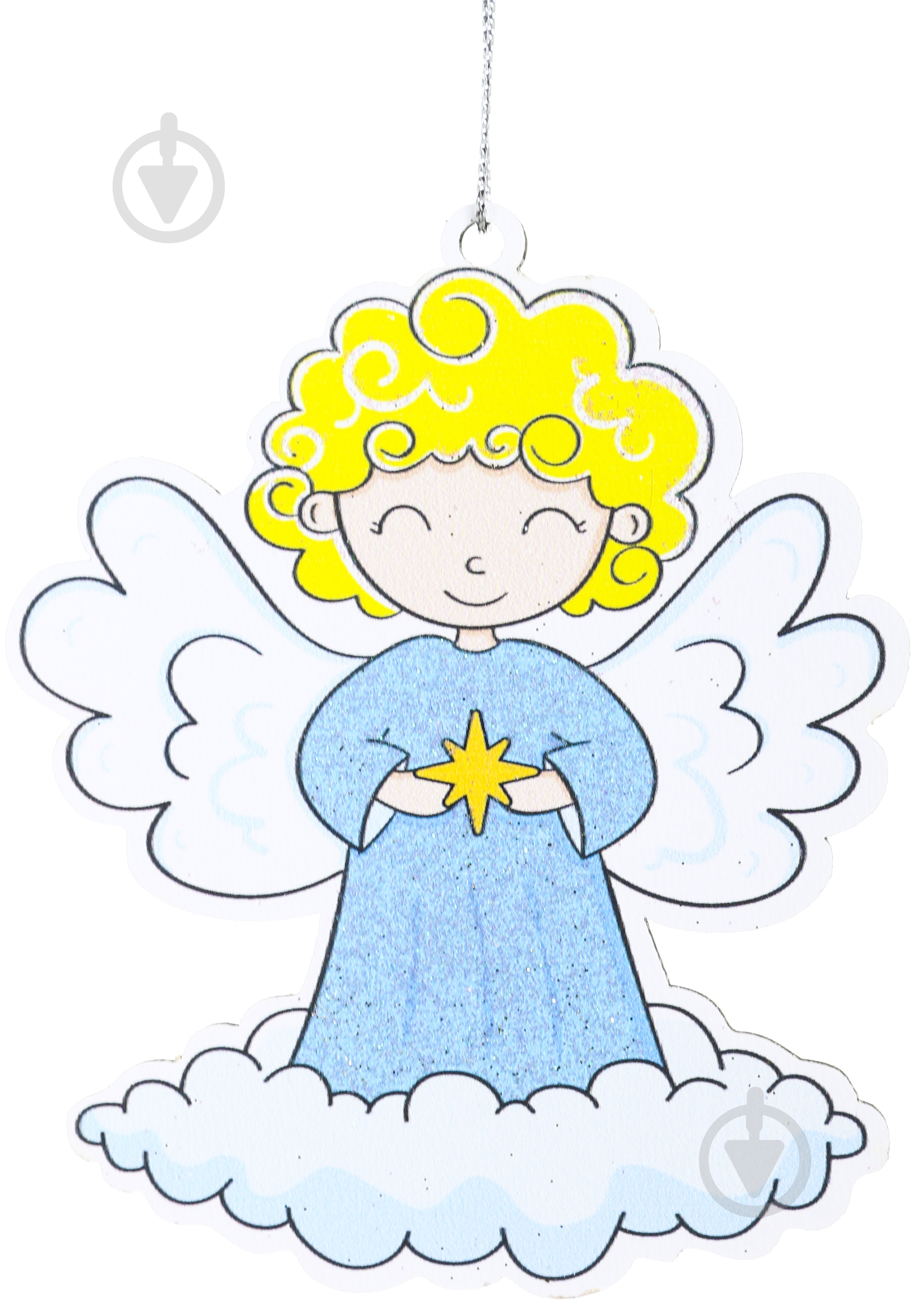 Ангелочек добрых дел МДФ 10 см - фото 5 Ангелочек добрых дел МДФ 10 см - фото 5