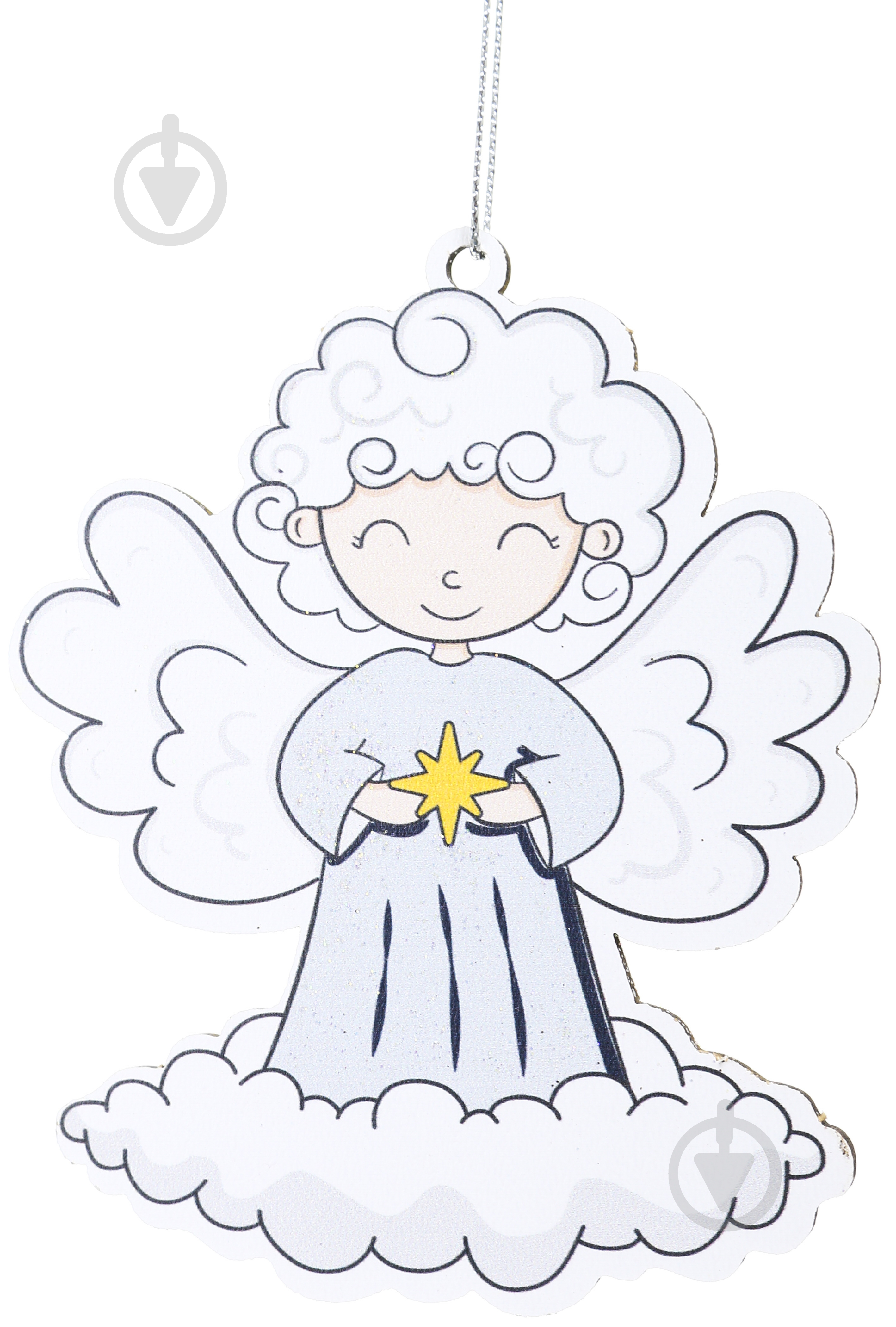 Ангелочек добрых дел МДФ 10 см - фото 6 Ангелочек добрых дел МДФ 10 см - фото 6