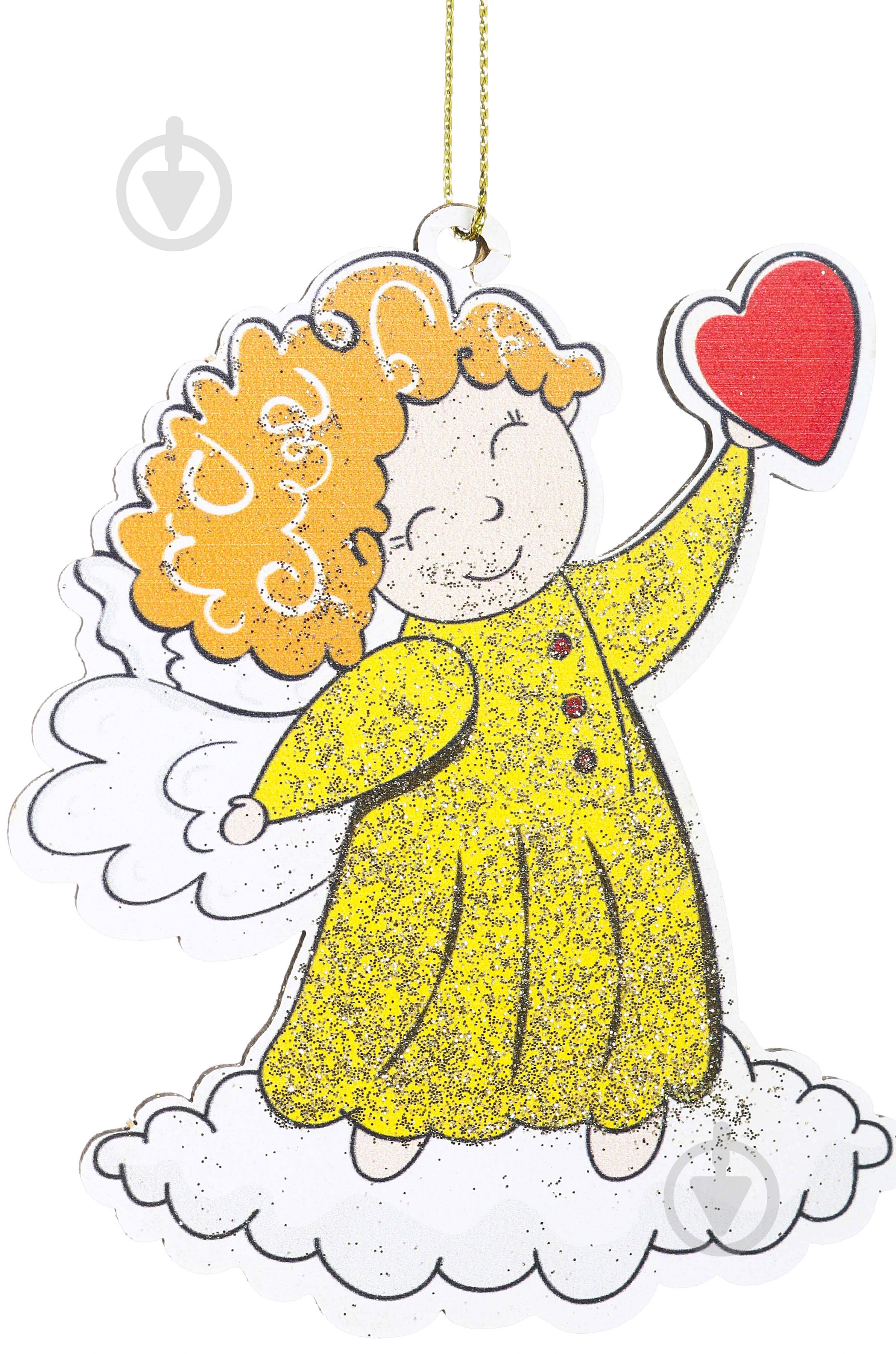 Ангелочек добрых дел МДФ 10 см - фото 11 Ангелочек добрых дел МДФ 10 см - фото 11