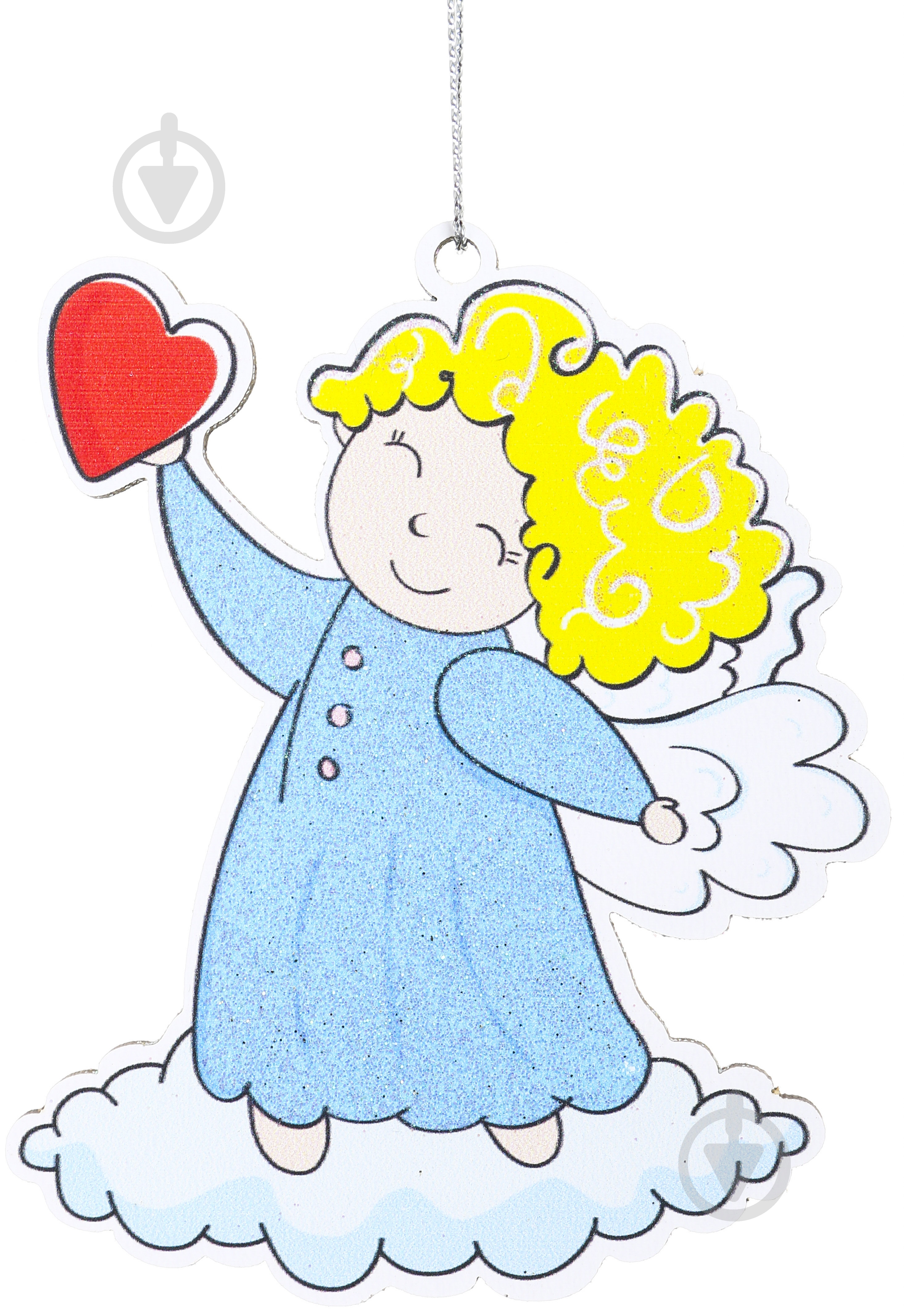 Ангелочек добрых дел МДФ 10 см - фото 3 Ангелочек добрых дел МДФ 10 см - фото 3