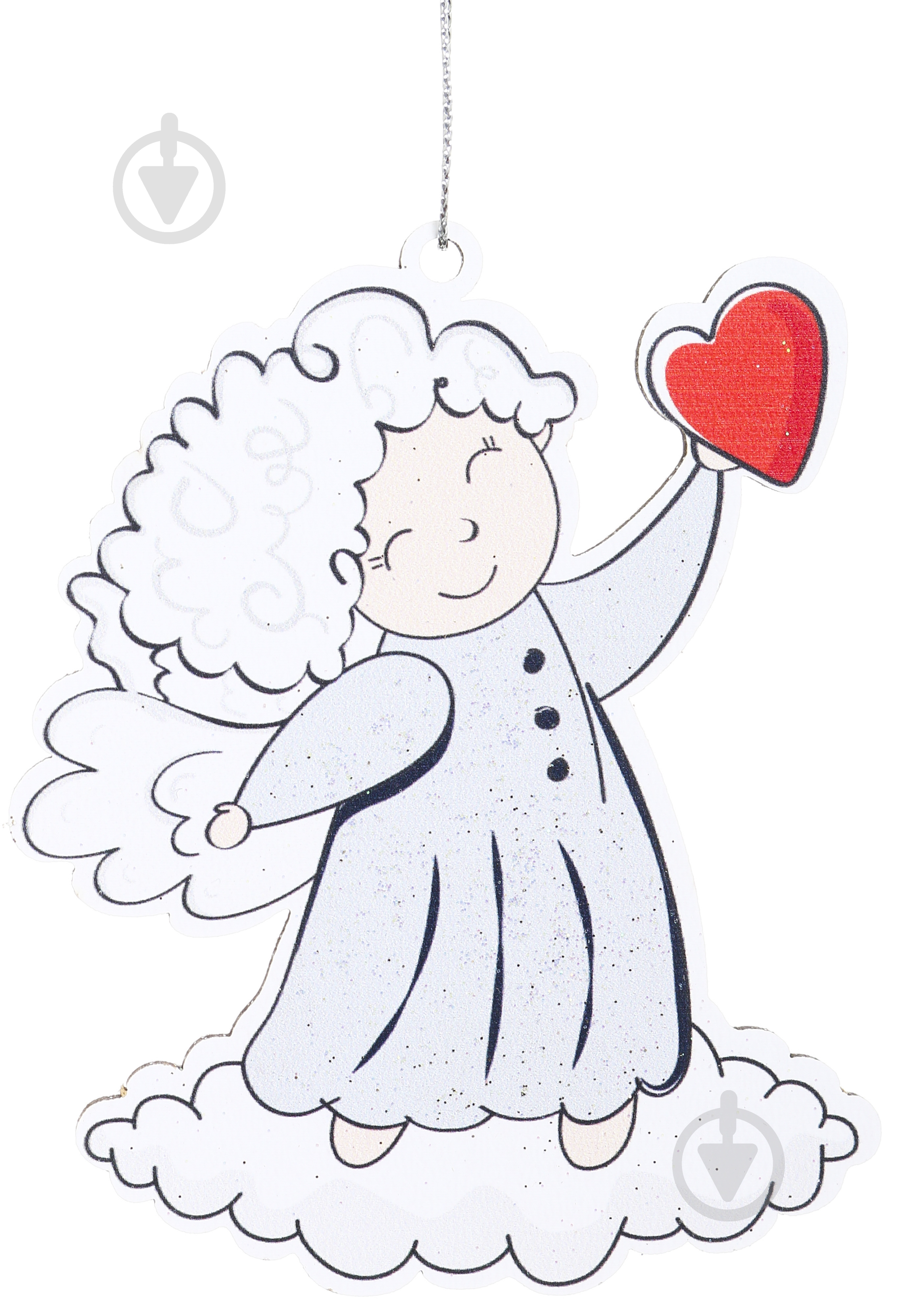 Ангелочек добрых дел МДФ 10 см - фото 10 Ангелочек добрых дел МДФ 10 см - фото 10