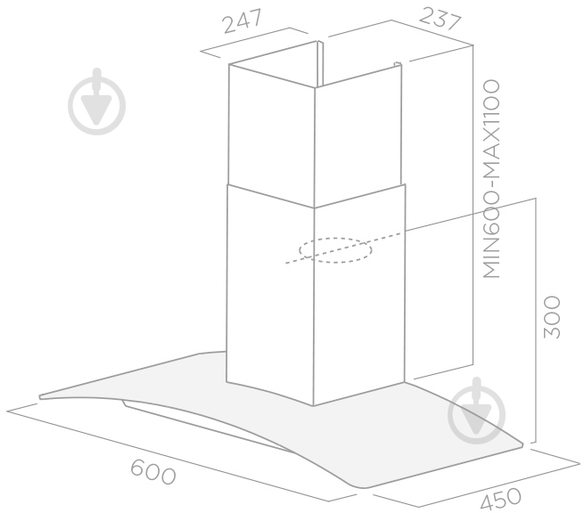Вытяжка Elica CIRCUS PLUS IX/A/60 - фото 2
