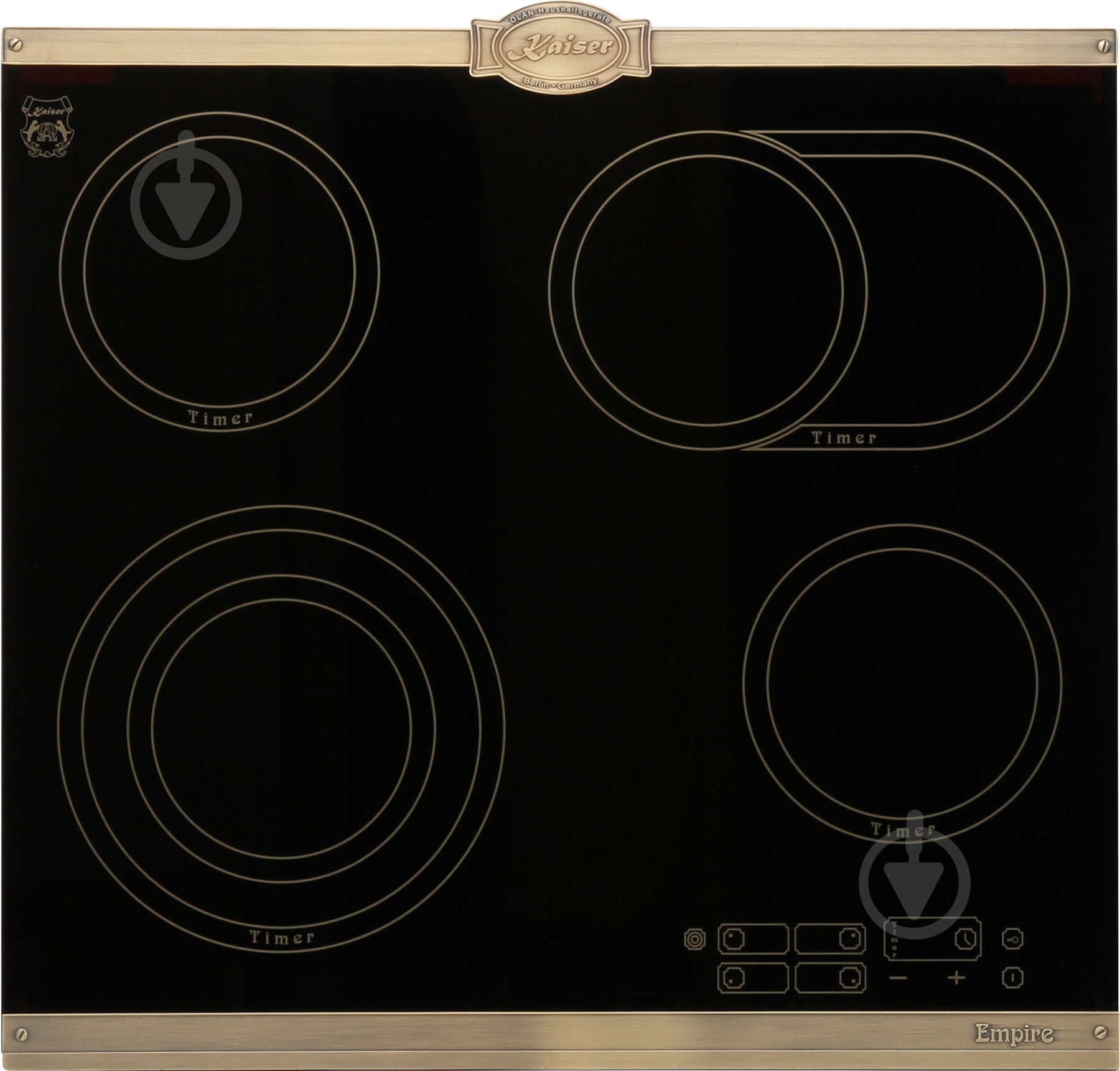 Варильна поверхня електрична Kaiser KCT 6185 Em - фото 1 Варильна поверхня електрична Kaiser KCT 6185 Em - фото 1