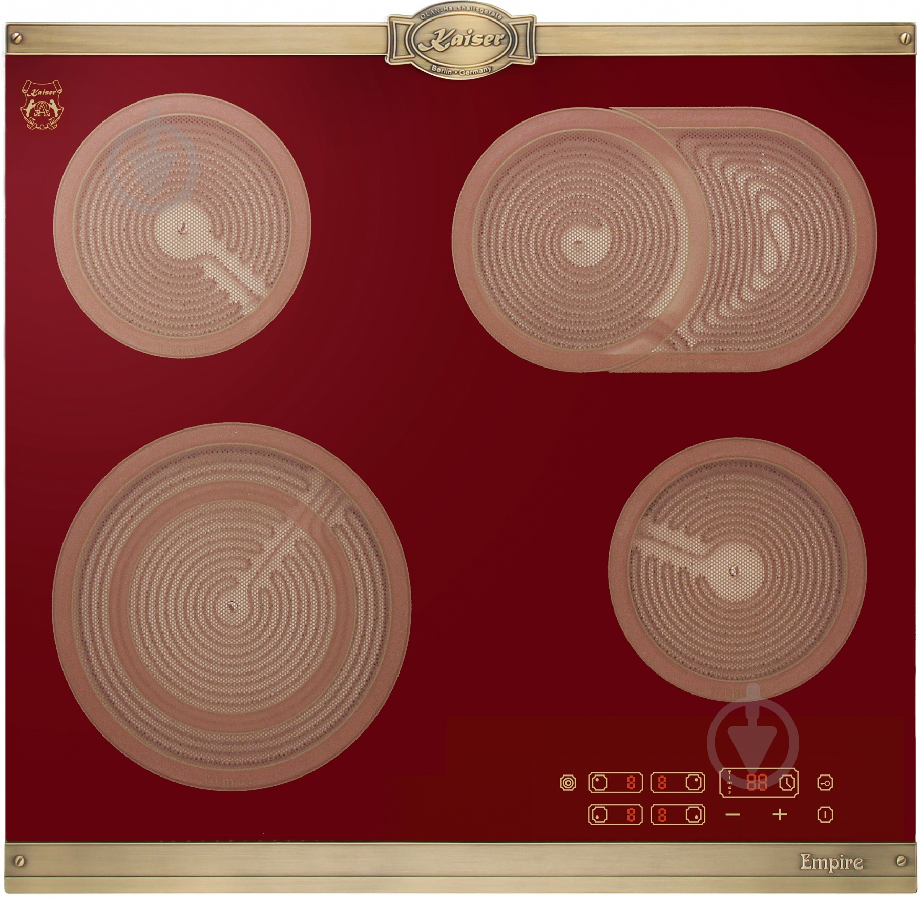 Варильна поверхня електрична Kaiser KCT 6185 RotEm - фото 1 Варильна поверхня електрична Kaiser KCT 6185 RotEm - фото 1