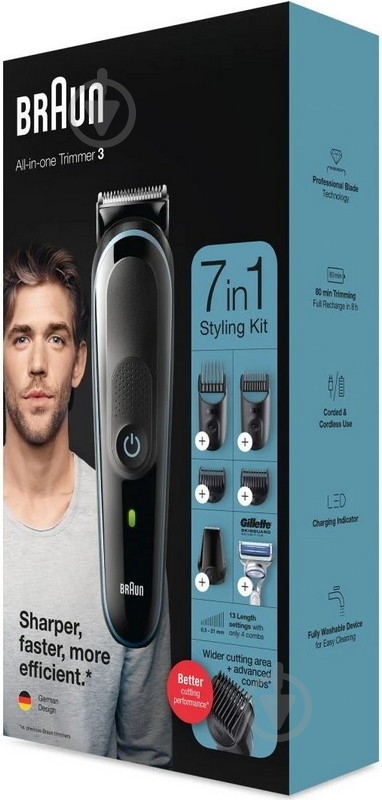 Триммер универсальный Braun MGK3342 (81766382) - фото 3