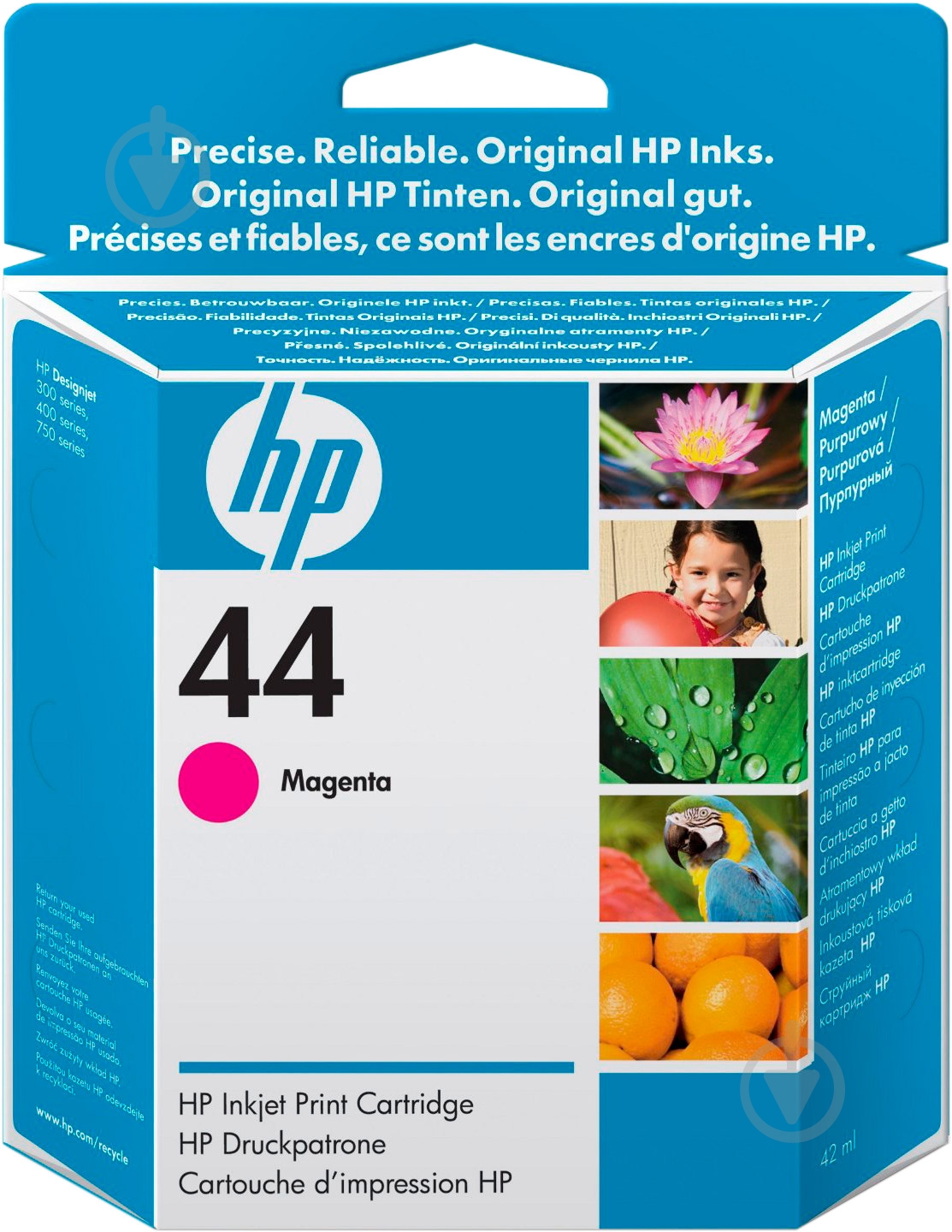 Картридж HP 44 51644ME magenta - фото 1