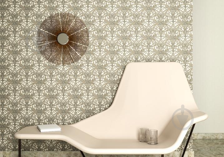 Шпалери вінілові гарячого тиснення Vinil Ніцца декор VIP1-0895 1,06x10,05 м - фото 2