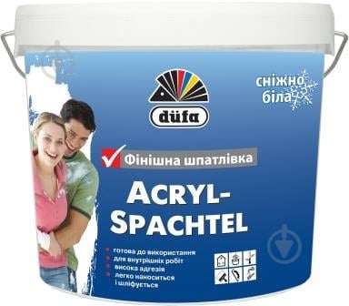 Шпаклівка Dufa Acryl-Spachtel Dufa 8 кг - фото 1