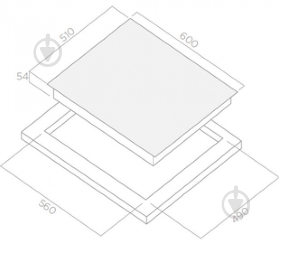 Варочная поверхность индукционная Elica Lien Diamond 604 BL - фото 3