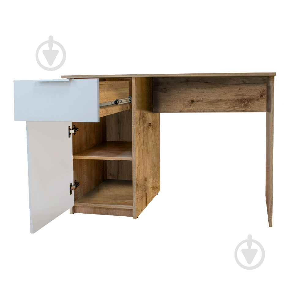 Стол письменный DC Валли дуб тахо/нимфея альба - фото 5