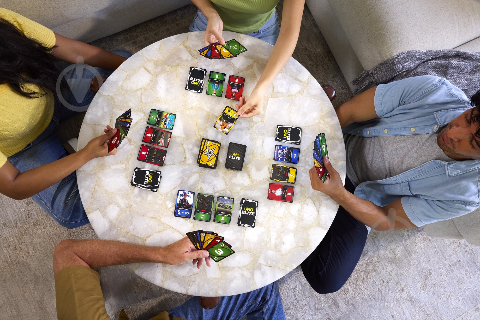 Игра карточная Uno Elite "F1" JLV42 - фото 7
