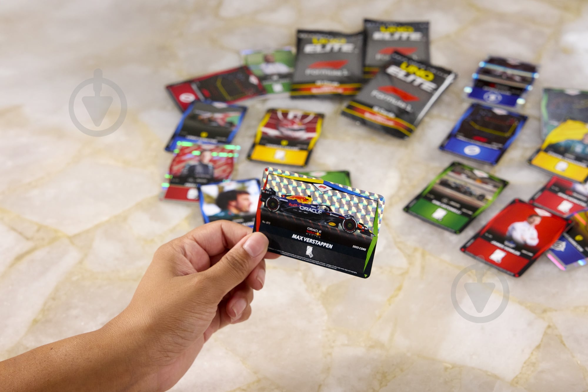 Игра карточная Uno Elite "F1" JLV42 - фото 6