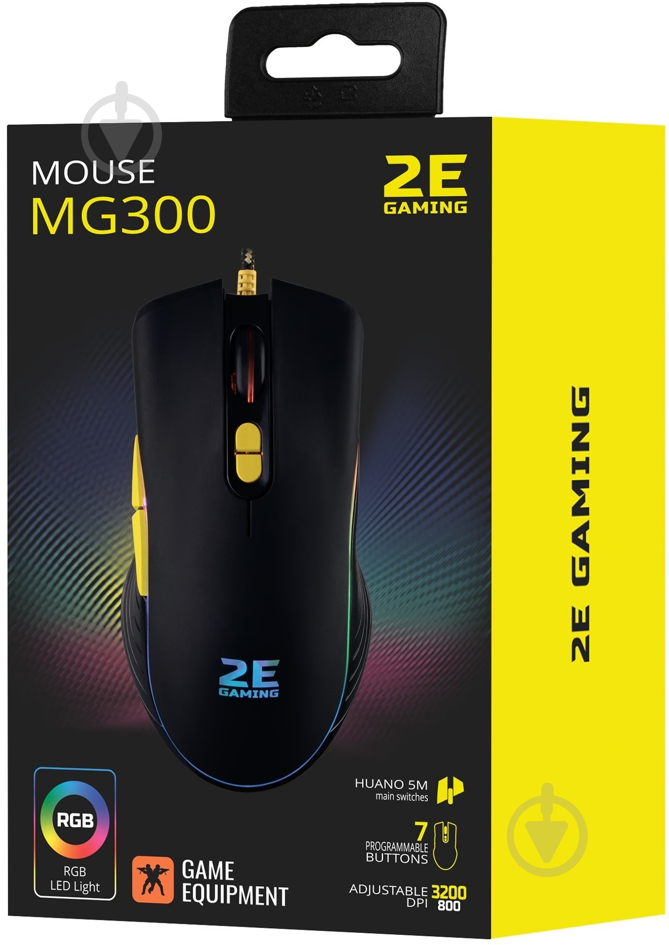 Миша 2E GAMING MG300 RGB USB Black - фото 4