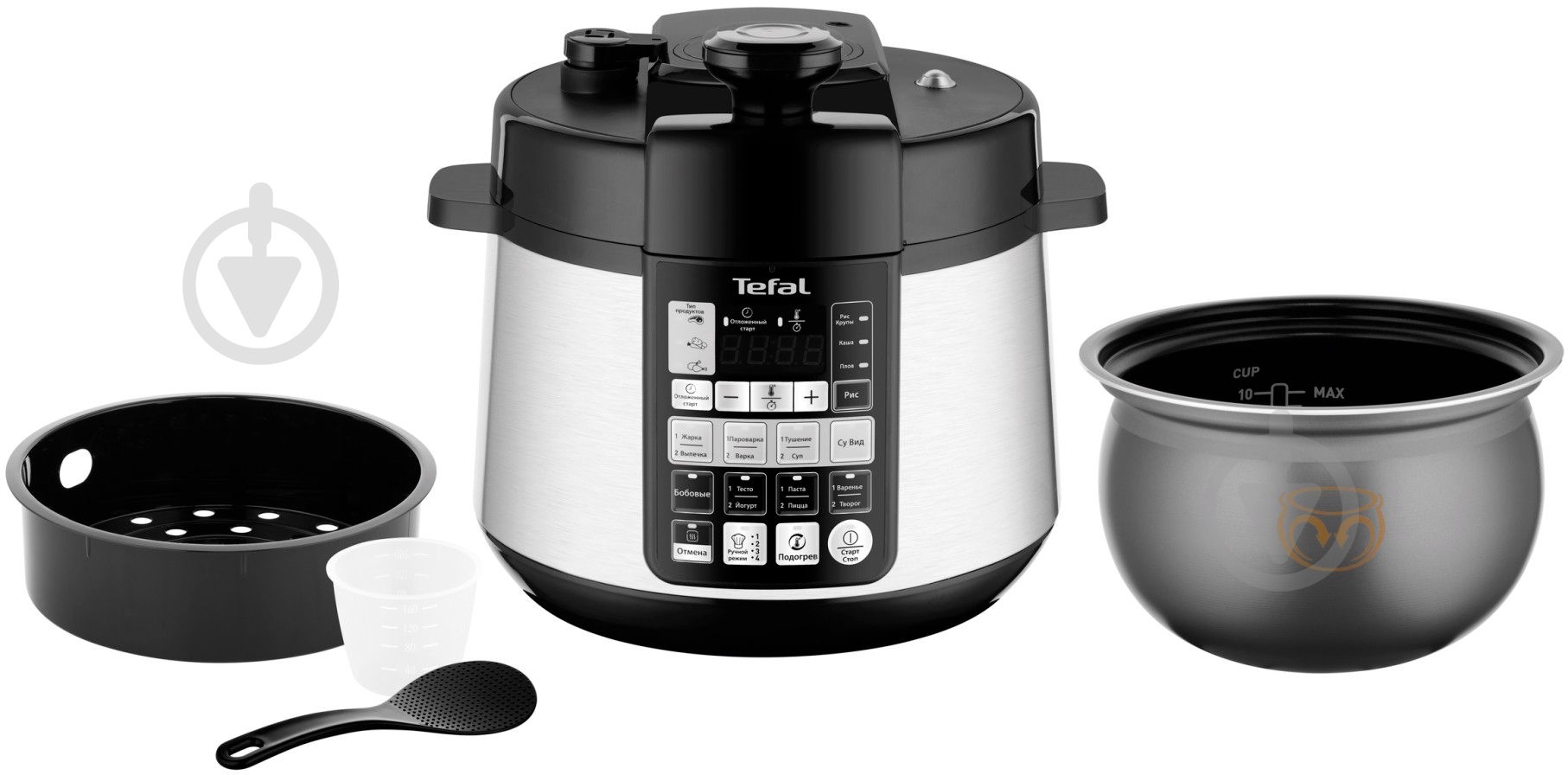 Мультиварка-скороварка Tefal CY621D32 - фото 8 Мультиварка-скороварка Tefal CY621D32 - фото 8