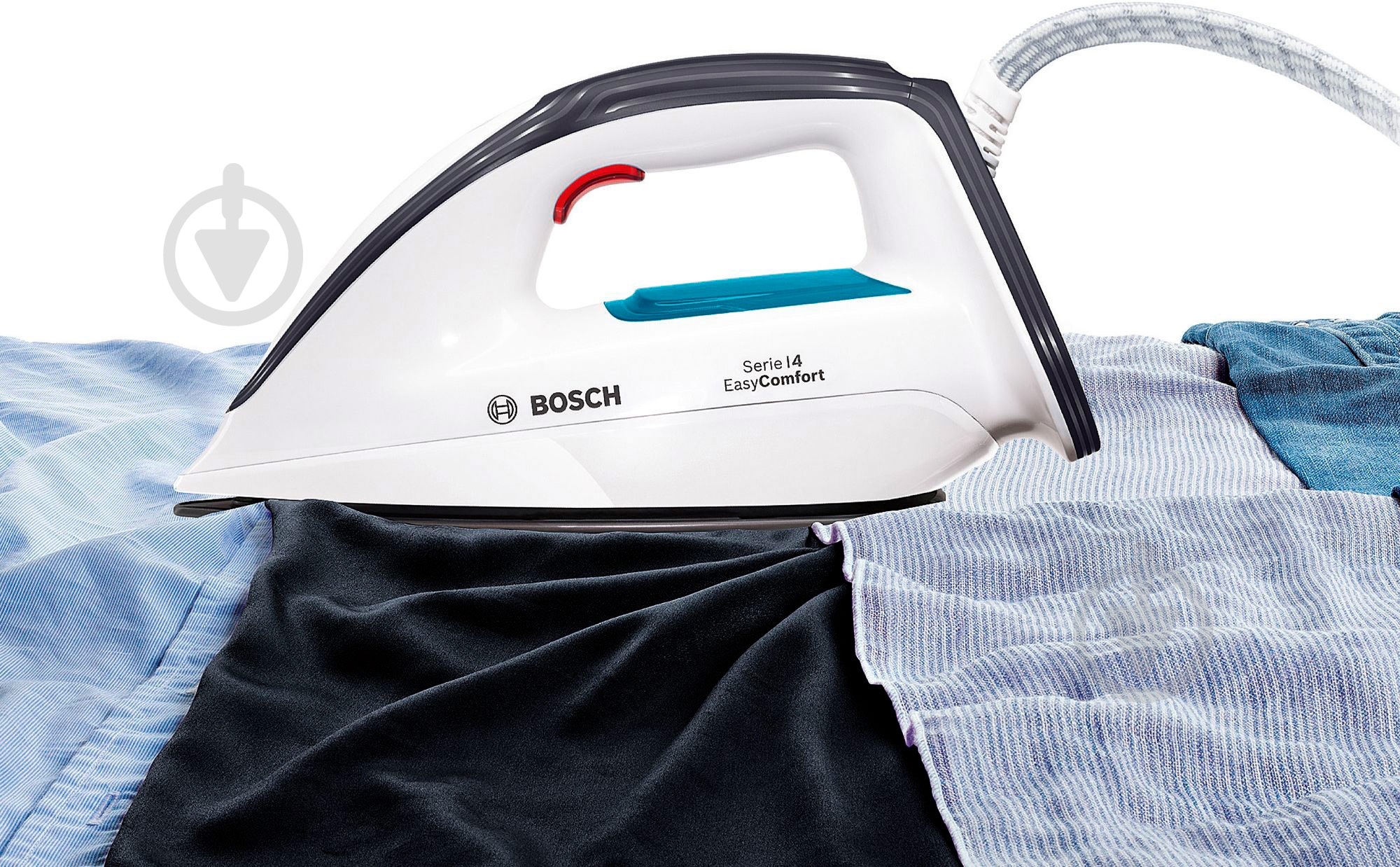 Утюг с парогенератором Bosch Serie 4 EasyComfort TDS4050 - фото 13 Утюг с парогенератором Bosch Serie 4 EasyComfort TDS4050 - фото 13